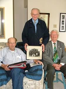 Allan Fleming, Gordon Wright and Hansgeorg Mertsch Erika Foley photo