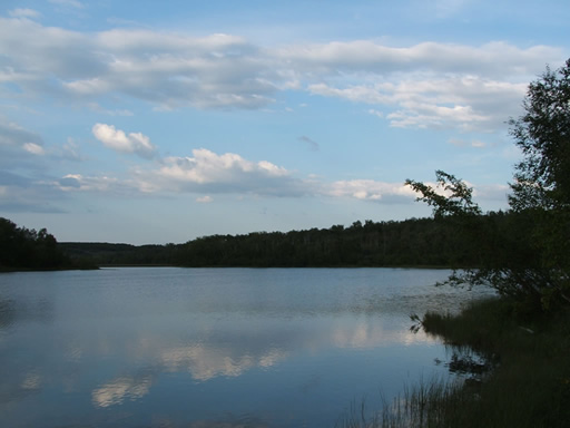 arm lake midsummer evening