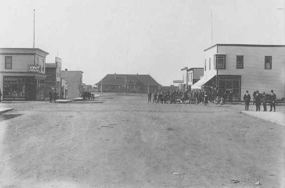 Wainwright Main Street - 1910