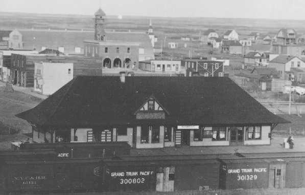 Grand Trunk Pacific Railway Station - 1912
