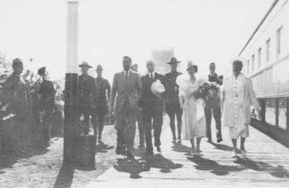 HRH King George VI and Queen Elizabeth Visit Wainwright - 1939